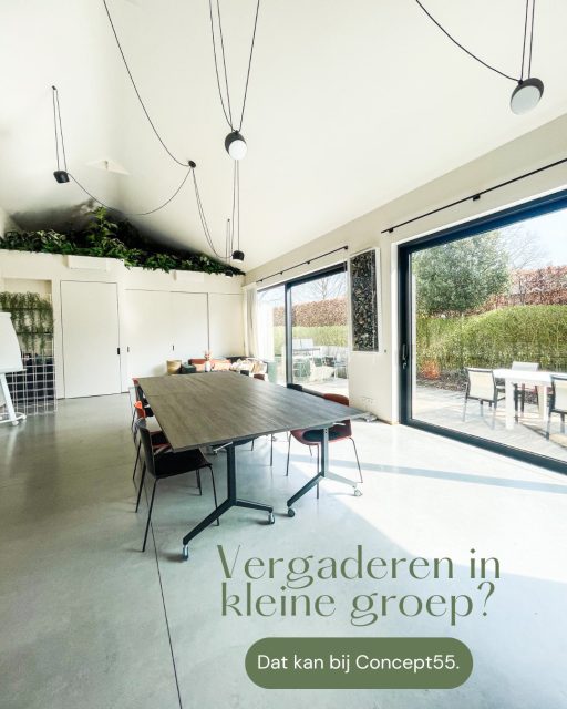 Vaak werken vergaderzalen met vaste pakketten die niet altijd passen bij wat kleine groepen nodig hebben.
Bij Concept55 doen we dat anders.
Eén duidelijke aanpak:
👉 jouw meeting, volledig op maat
🪑 Flexibele opstelling die meebeweegt met jouw flow
☕ Catering zoals jij het wil
🌿 Volledige privacy, midden in het groen
Vragen? Neem contact op met Elien: elien@concept55.be
#concept55 #keerbergen #vergaderzaal #vlaamsbrabant #vergaderruimte
